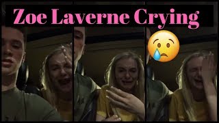 Zoe laverne crying on instagram live | Zoe laverne crying on instagram live march 29 2019