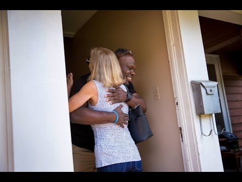 Woman befriends the man who shot her when he was 13.