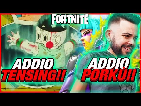 GOODBYE TENSING, The Sad Story of PORKUCCIO - Fortnite!