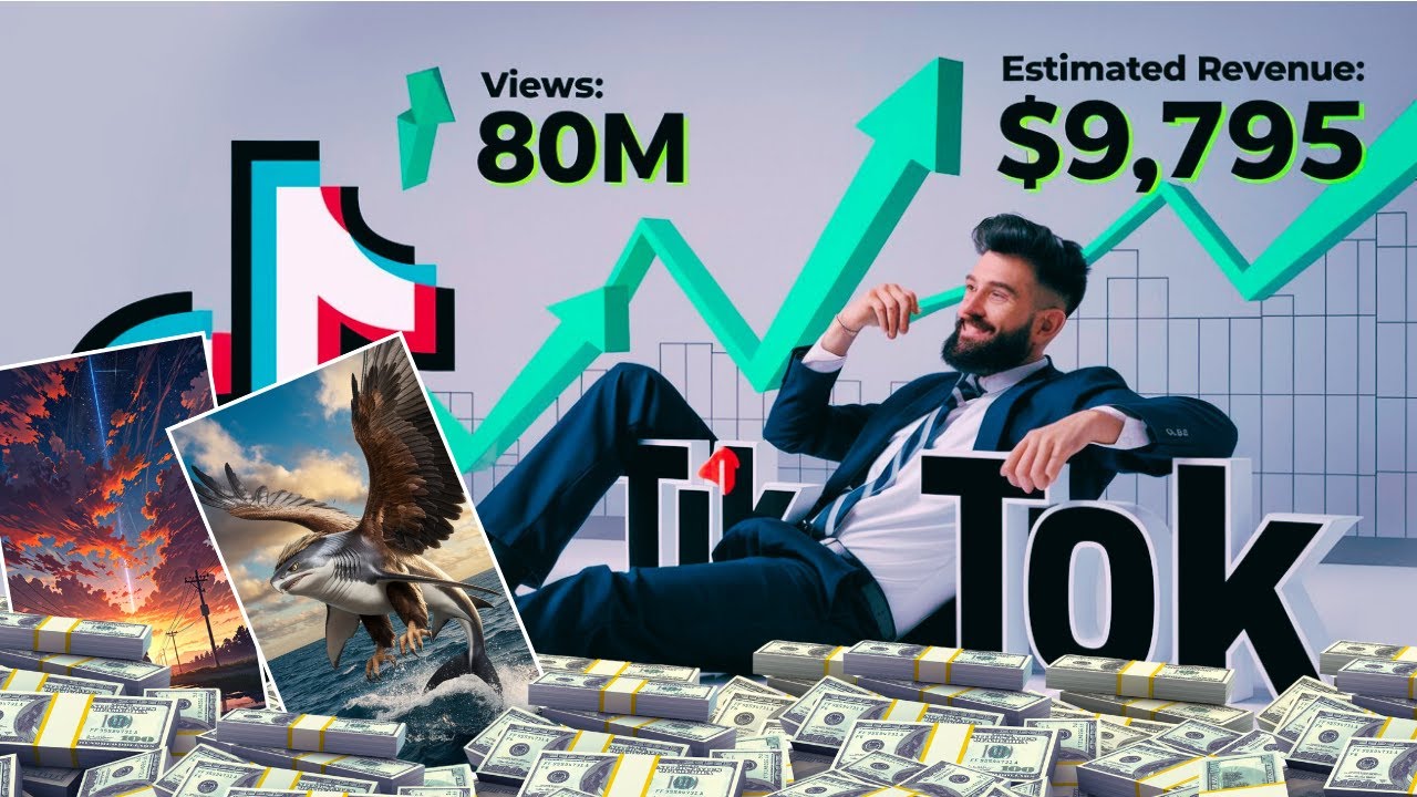 How to Create AI Viral TikTok Motivational Videos in 5 Minute | (2024)