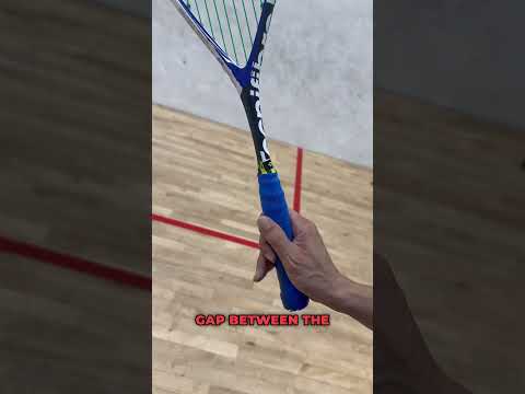 How To Actually Hold a Squash Racket