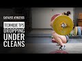Dropping Under Cleans | Olympic Weightlifting Technique