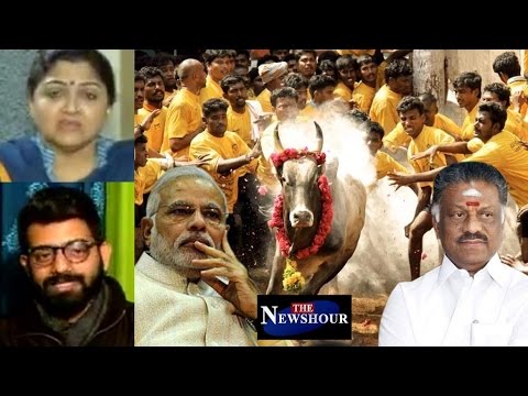 Jallikattu Row: Who Will Lift The Ban?: The Newshour Debate (19th Jan)