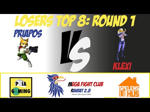 Ranbat 2.8 Melee Top 8 LR1: Priapos (Fox) -VS- Klexi (Shiek)