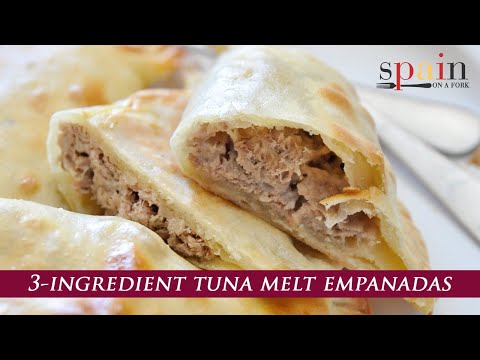 Easy 3-INGREDIENT Tuna Melt EMPANADAS Recipe