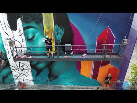 Nurban Rua das Palmeiras | A arte de Clara Leff no coração de Santa Cecília