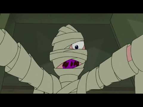 Phineas - (At Mummy Candace) Yeah, I'll be right with you. I mean-- (Gasps) (READ DESCRIPTION)