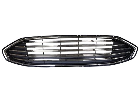 Решетка радиатора Ford Fusion mk5 2016-2018 хром полоска HS7Z-8200-BA - фото 1 - id-p1413941214
