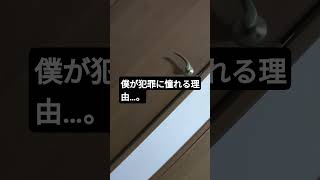 僕が犯罪に憧れる理由。