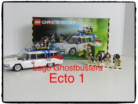Lego Ghostbusters Ecto 1 21108 Open Box Unboxing Build Toy Review