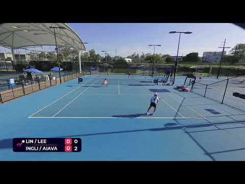 TPE Ya Hsin Lee TPE Fang An Lin 3 0 AUS Destanee Aiava AUS Maddison Inglis doubles QF W50 Brisbane 1