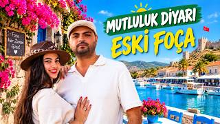 İZMİR | Eski Foça'nın Koyları, Sokakları, Harika Lezzetleri ve Gün Bat