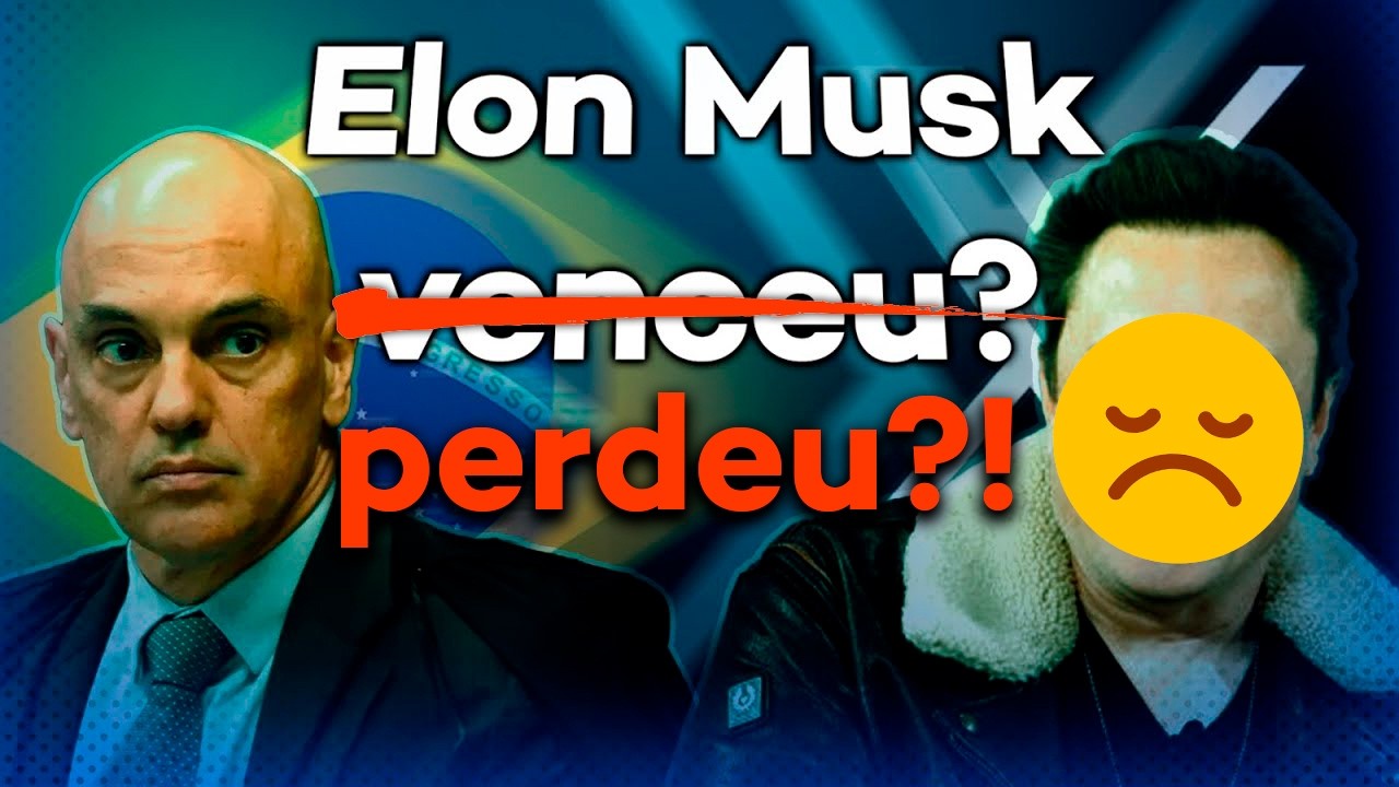 Elon Musk anuncia fim do X (Twitter) no Brasil e culpa Alexandre de Moraes