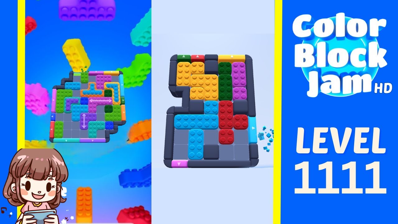 Level 1111 Guide - Color Block Jam Solution