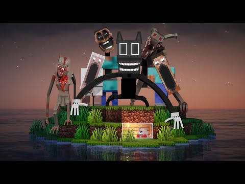 Stranded On an Island, but there's HORROR MODS