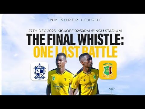 MIGHTY WANDERERS VS KAMUZU BARRACKS FC TNM SUPER LEAGUE LIVE