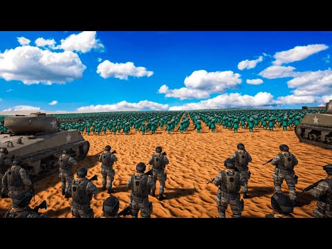 1,313,616 Puppet Terrorists VS 1,316,313 Modern Army - UEBS 2