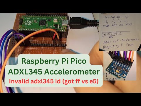 Klipper - ADXL345 accelerometer sensor with Raspberry Pi Pico