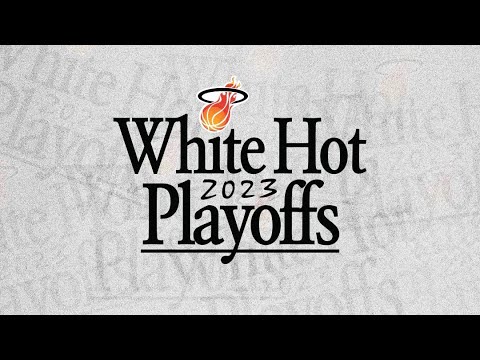 Miami Heat 2023 White Hot Playoffs starting lineup intro theme