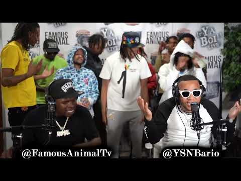 Dallas Texas Rapper Ysn Bario Stops by Drops Hot Freestyle on Famous Animal Tv
