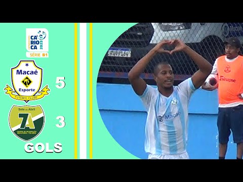 MACAÉ 5X3 7 DE ABRIL - CARIOCA SÉRIE B1 2023 -TAÇA CORCOVADO - 4ª RODADA