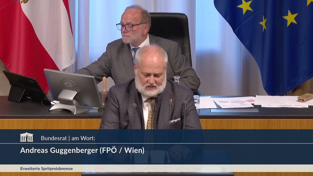 Andreas Guggenberger - Spritpreisbremse - 29.9.2026