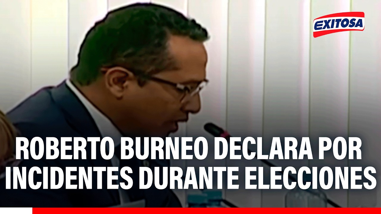 🔴🔵 Roberto Burneo declara ante Comisión de Fiscalización del Congreso