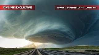 preview picture of video 'Nebraska Mothership Supercell & Tumbleweed Attack - 19th May 2014'