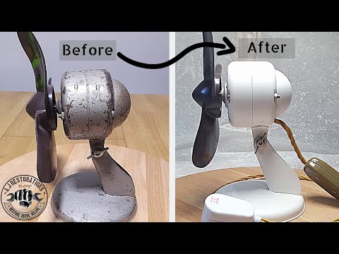1950s-1960s Vintage Desk Fan Restoration | My first ever restoration - 1 of 5