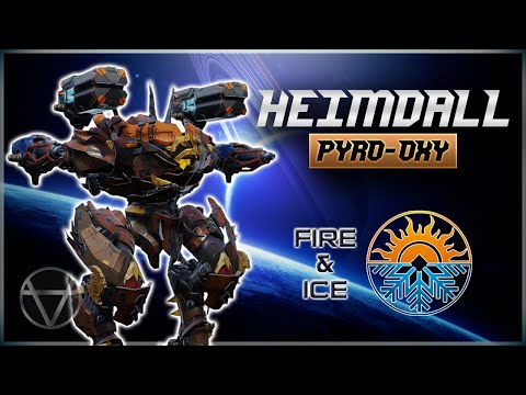[WR] 🔥 Fire & Ice HEIMDALL (Pyro Oxy) – Titan Gameplay | War Robots