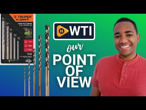 TRUPER JBAV-5 5-Pc High Speed Steel Drill Bit Set - WTI product video review