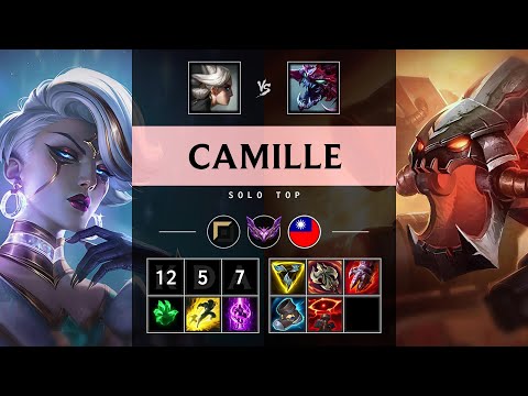 Camille Top vs Cho'Gath: Dominating - TW Master Patch 14.22