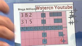 410,000,000$ Mega Millions Using the Best 13 Numbers Dster Coordinate System!