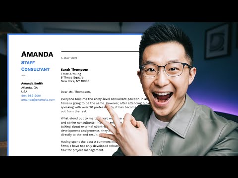 YouTube video about Sample Email Cover Letter for Internships