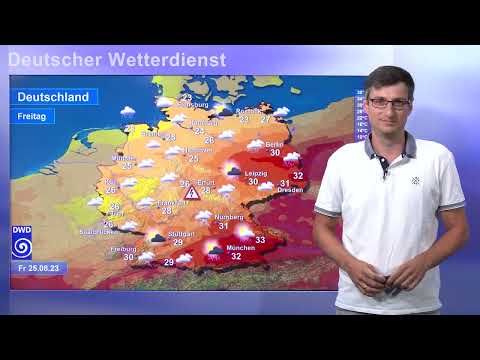 24.08.2023 Unwetterinformation - Deutscher Wetterdienst (DWD)
