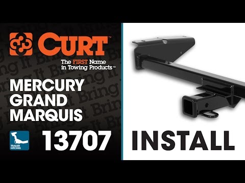 Trailer Hitch Install: CURT 13707 on a Mercury Grand Marquis