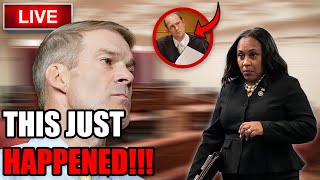 DA Fani Willis PANICS After She Gets REMOVED & INVESTIGATED By Jim Jordan LIVE On-Air