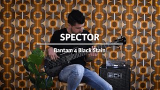 Video thumbnail for Spector Bantam 4 Black Stain played by Daniel van der Molen | Demo @ The Fellowship of Acoustics by TFOA Demos