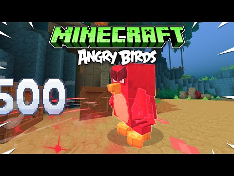 EGGS HAVE BEEN STOLEN!!  |  Minecraft Angry Birds DLC