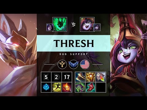 Thresh Support vs Lulu: Killing spree - NA Diamond Patch 25.S1.2