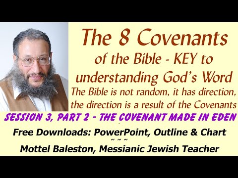 Acht Bündnisse der Bibel von Mottel Baleston, Sitzung 3, Teil 2