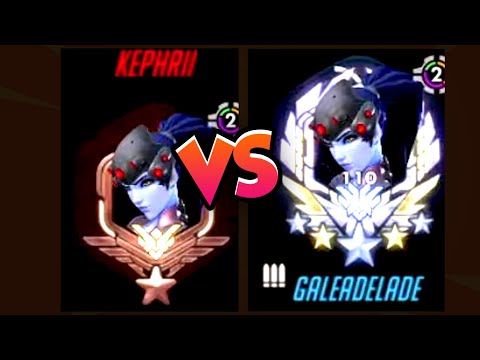 GALE WIDOW VS KEPHRII WIDOW! [ OVERWATCH SEASON 24 TOP 500 ]