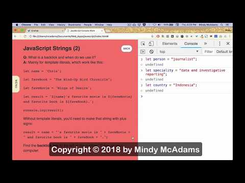 Js04 Javascript Strings 2