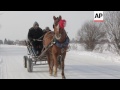 Harsh Winter Weather Grips Bulgaria
