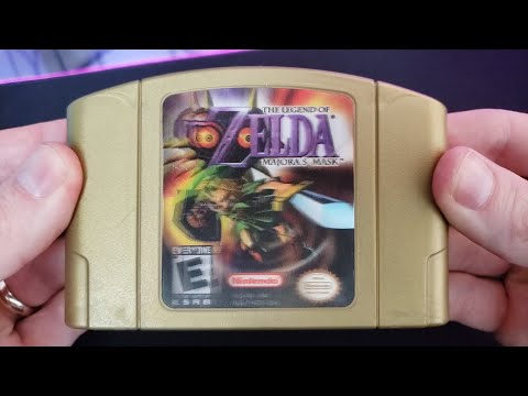 The Legend of Zelda: Majora's Mask (N64) Authentic Cartridge Opening (Collector's Edition)
