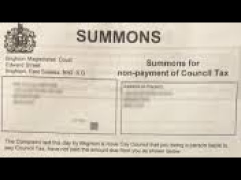 Are Council Tax Court Summons Real ? 😐