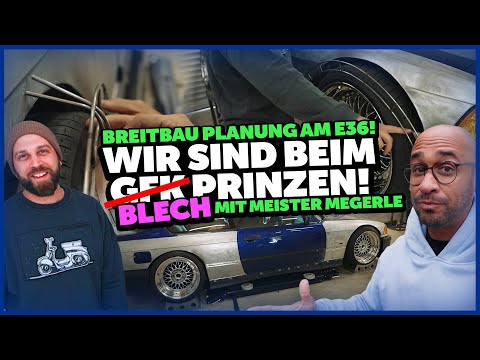 JP Performance - Wir sind beim Blech-Prinzen! | E36 V8 Breitbau bei Meister Megerle