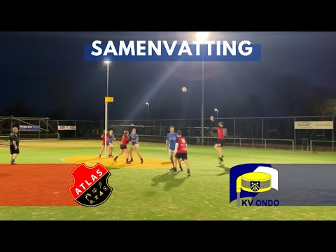Samenvatting oefenwedstrijd Atlas 1 vs Ondo 1  27/03/2024