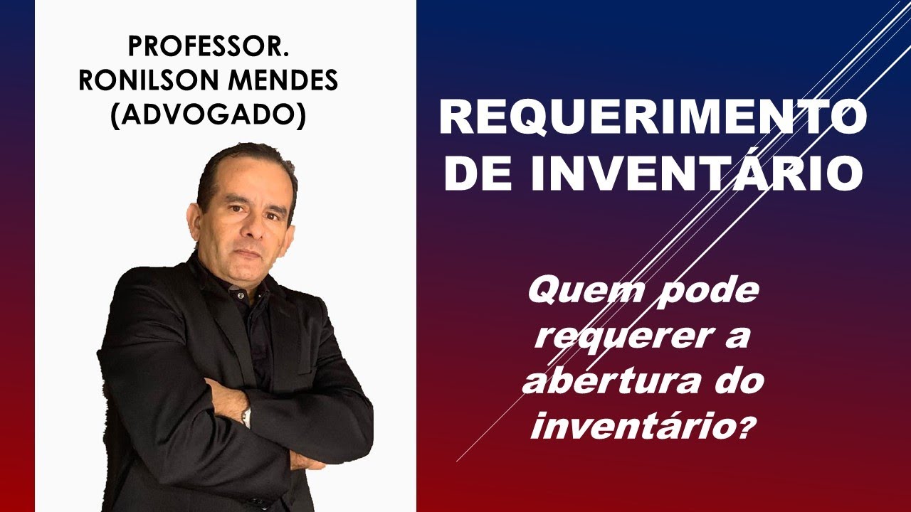 Petição de abertura de Inventário - Dr. Ronison Mendes Advogado