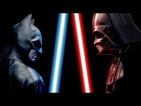 BATMAN vs DARTH VADER   ALTERNATE ENDING   Super Power Beat Down online video cutter com